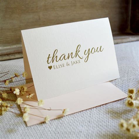 Custom Thank You Cards .